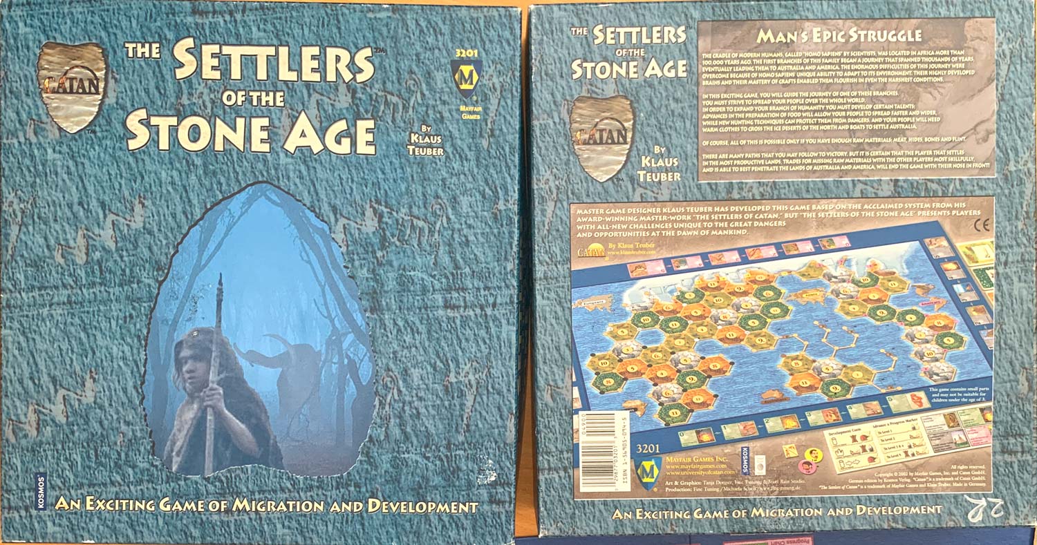 Settlers of the Stone Age box