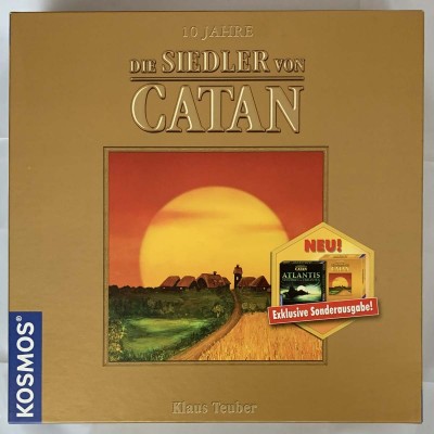 Die Siedler Von Catan - 10th Anniversary Gold Box Bundle