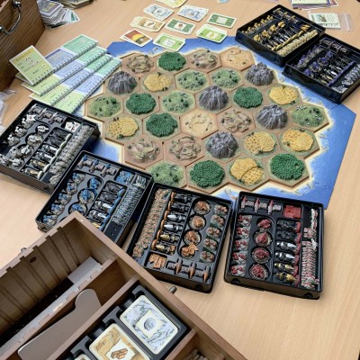 3D Catan 2005 Anniversary Set - 6 Player Expansion 3D Catan 2005 Anniversary Set - 6 Player Expansion