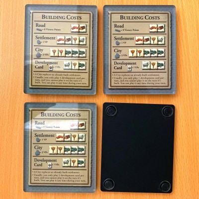 Coasters - Building Cost Card - Set of 4