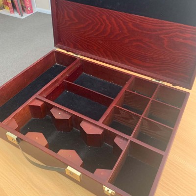 Wooden Catan Briefcase 02 Wooden Catan Briefcase 02