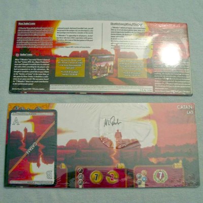 7 Wonders: Catan Scenario - Autographed
