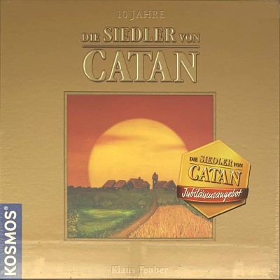 Die Siedler Von Catan - 10th Anniversary Edition Gold Box