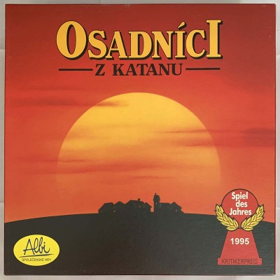 Czech - Osadnici z Katanu w/albi logo 1995