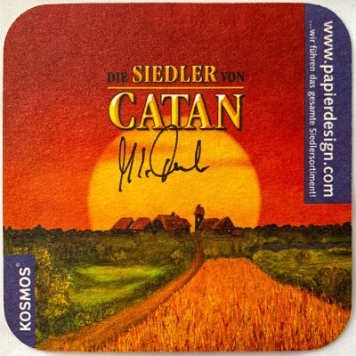 Coaster - Papier Design - Signed