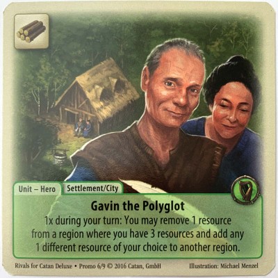 Gavin the Polyglot ‐ 2017 Rivals Deluxe Promo 6/9