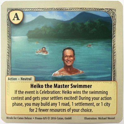 Heiko the Master Swimmer  ‐ 2017 Rivals Deluxe Promo 8/9
